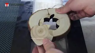 300W  co2 laser cutting machine for 20mm wood and acrylic