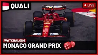 F1 Live: Monaco GP Qualifying - Watchalong - Live Timings + Commentary