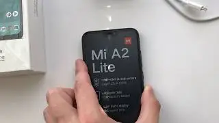 Xiaomi Mi A2 Lite двойной тап и проценты заряда батареии в Android One. Съёмка на iPhone 7 Plus