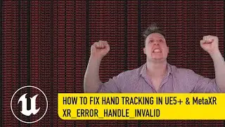 How To Fix MetaXR Hand Tracking Error in Unreal Engine 5