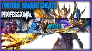 How to Make a YouTube Banner (YouTube Channel Art Tutorial!) GAME