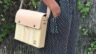 DIY Bolso de madera / Wooden Handback