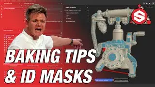 Baking in Substance Painter | Tips and ID Mask Techniques