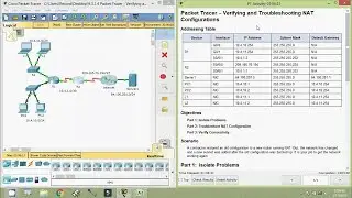 9.3.1.4 Packet Tracer - Verifying and Troubleshooting NAT Configurations