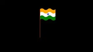 Indian flag using python