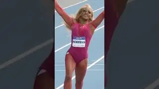 Sha'Carri making it look EASY 🏃‍♀️