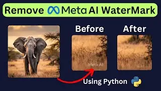 Meta AI Watermark Remove from Image Using Python