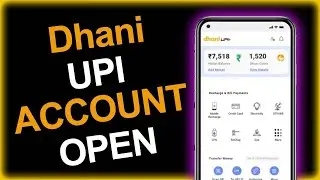 Dhani UPI Account Opening in Tamil
