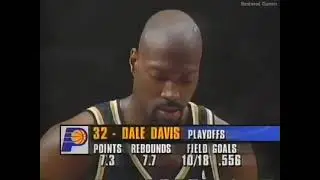 1995 NBA Eastern Conference Semifinals - Pacers vs. Knicks Game 1 Wild Ending