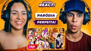 (Paródia 7MZ) Rap dos Pecados Capitais (NNT) - A VONTADE DE TODOS | [ React Rap Nerd ] 🔥