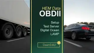 HEM Data Configure LAMP Stack Test Server using Digital Ocean