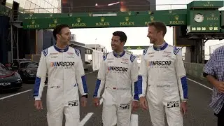 Garage 56 Walk &Talk with Jenson Button, Mike Rockenfeller, and Jimmie Johnson