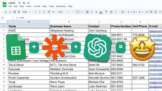 ChatGPT google sheets integration using the Zapier plugin