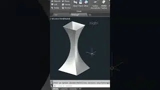 How to use Loft Command in AutoCAD 3D