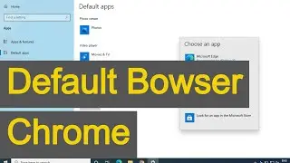 How to Make Google Chrome Default Browser - Windows 10