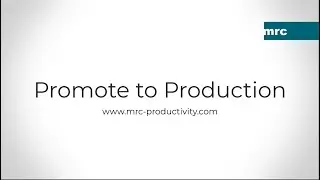 Promote to Production