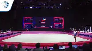 Marine BOYER (FRA) - 2018 Artistic Gymnastics Europeans, qualification floor