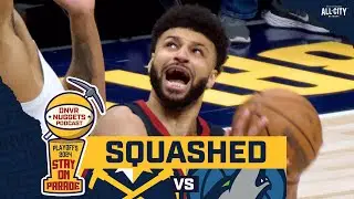 Jokic and the Nuggets got SQUASHED by Timberwolves in game 2