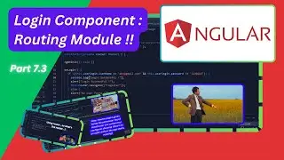 Angular : Component Navigation | Router Class in Login | Part-7.3