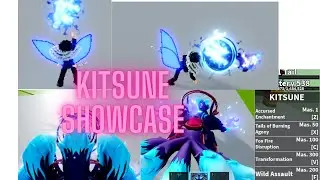 Kitsune Showcase (Transformed) - Blox Fruits