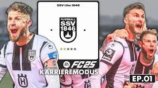 Der DIREKTE DURCHMARSCH in die 1.BUNDESLIGA?!😲🔥 FC 25: SSV Ulm Karriere #1