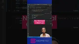 Master Python's 'with' Statement in Just 30 Seconds