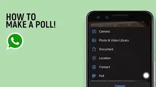 How To Make A Poll On WhatsApp New Updates [easy]