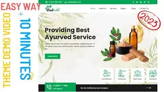 Vedicto Ayurved and Herbal WordPress Theme Demo Import 2023 - 2024