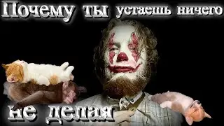 Почему ты устаёшь, когда ничего не делаешь?