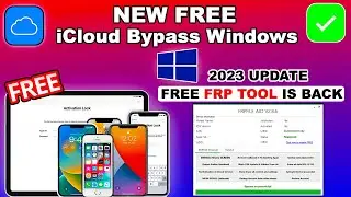 FRP iCloud Bypass Windows Tool BACK ✅|Untethered iCloud Bypass Windows iPhone/iPad iOS 12.5.7/14.8.1