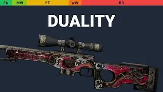 AWP Duality - Skin Float And Wear Preview