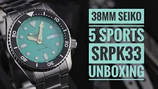 Seiko 5 Sports 38mm SRPK33 Unboxing