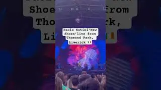 @PaoloNutini - ‘New Shoes’ live in Ireland 🇮🇪 #paolonutini #shorts #concert #gig