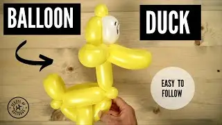 How to Make a Balloon Duck