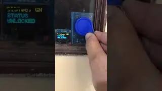 Arduino RFID Based Secured Door Lock System using ESP8266 with Cloud Remote Unlock | #Shorts 🔥