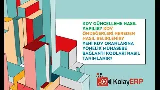 KDV Güncelleme Nasıl Yapılır?