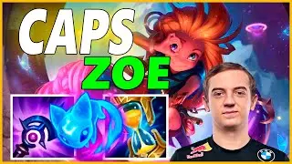 ⚡CAPS ZOE MID GAMEPLAY⚡SEASON 12 LEAGUE OF LEGENDS