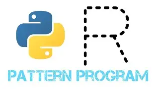 Python Pattern Programs | Printing Stars '*' in R Shape || Coding Exam Questions