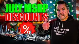 Best July Car Deals! (Biggest Discounts) Kevin Hunter the Homework Guy