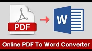 How to Convert pdf to word without losing formatting online | pdf to doc online no software