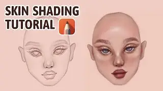 Skin Shading Tips in Autodesk Sketchbook | Sketchbook Tutorial for Beginners