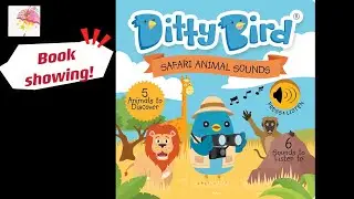 Ditty bird safari Animal songs | 野外动物音乐书 ｜ 宝宝有声触摸音乐绘本