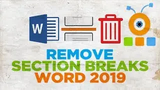 How to Remove Section Breaks in a Word 2019 | How to Delete Section Breaks in a Word 2019