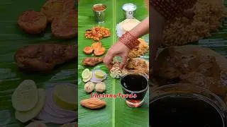 🍗100% Homemade Chicken Feast😋 ur favourite item?🤔 Nonveg Andhra Meals | South Indian Lunch Thali