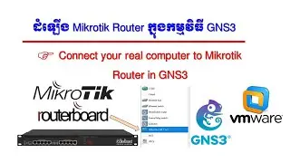 Install Mikrotik into GNS3 VM