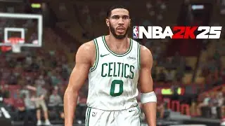 NBA 2K25 | CELTICS vs HEAT | FULL CONCEPT GAMEPLAY | K4RL