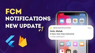 Send Push Notifications FCM in Flutter New Update (V1) - بالعربي