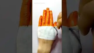 Indian Flag drawing on hand/independence day drawing 