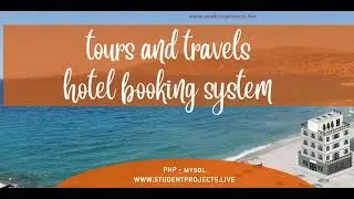 Tours and Travels Hotel Booking System - PHP & MySQL