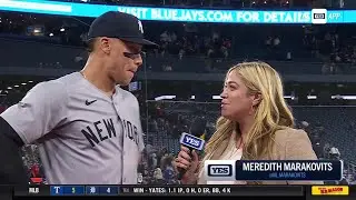 Aaron Judge on the win in Toronto